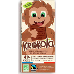 KROKOLA 41%CACAO 3CERERALES 100g