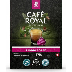 Café Royal Café capsules Compatibles Nespresso lungo forte n°8