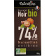 NATURALINE Tablette de chocolat noir aux noisettes bio la tablette de 100g