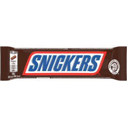 SNICKERS Barres chocolatées Cacahuètes Et Caramel la barre de 50g