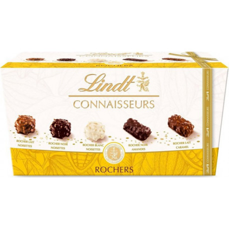 LINDT Ballotin connaisseurs rochers 189g