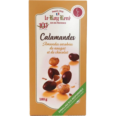 ROY RENE ROY RENE ROY RENE RENE RENE Chocolat amande enrobée de nougat ROY RENE 180g