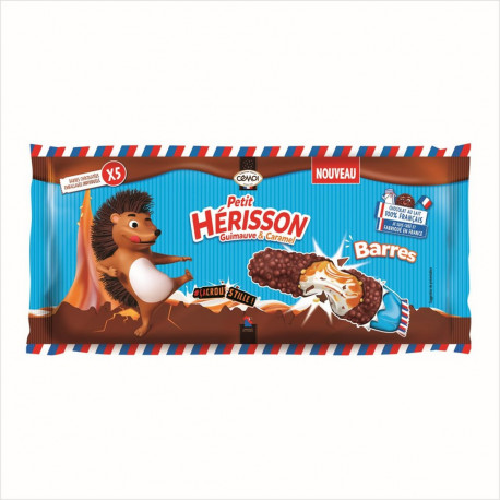 CEMOI CEMOI CEMOI Petit herisson guimauve caramel CEMOI la barre 142g