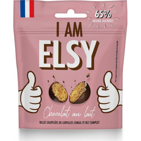ELSY ELSY ELSY Billes de chocolat au lait ELSY 50g