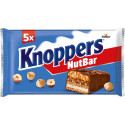 KNOPPER KNOPPER KNOPPER Barres Lait Noisette KNOPPER lot de 5 pièces