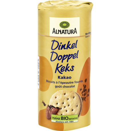 ALNATURA Biscuits à l'épeautre fourrés 90g