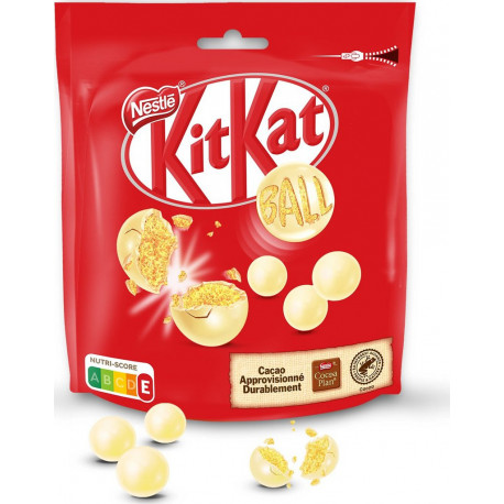 Nestlé Billes au chocolat blanc Kitkat 200g