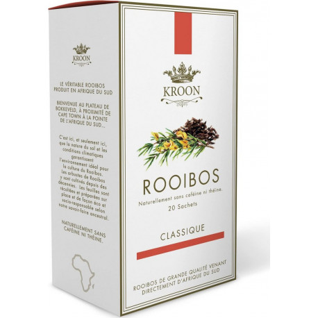KROON KROON KROON Rooibos sans caféine ni théine KROON 20 sachets