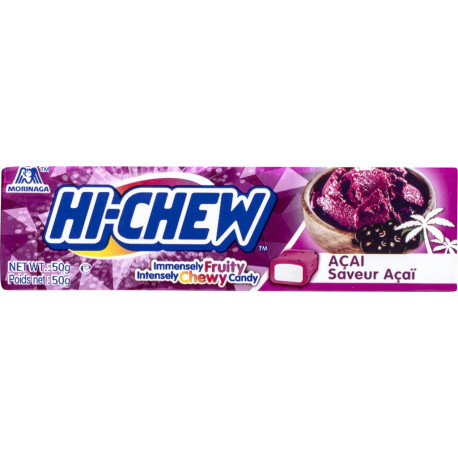 HI-CHEW HI-CHEW HI CHEW CHEW CHEW Chewing gum goût acaï HI-CHEW 15 étuis