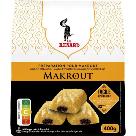 LE RENARD Préparation Cuisine Makrout 400g