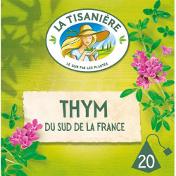 LA TISANIERE LA TISANIERE LA TISANIERE TISANIERE TISANIERE Thym du sud de la France LA TISANIERE 22g