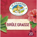 LA TISANIERE LA TISANIERE LA TISANIERE TISANIERE TISANIERE Infusion Brûle Graisse LA TISANIERE 20 sachets