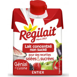 REGILAIT REGILAIT REGILAIT Lait concentré non sucré entier REGILAIT le tube de 200g