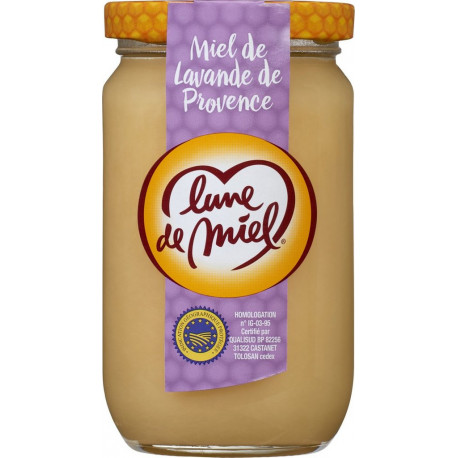 LUNE DE MIEL Miel De Lavande Crémeux De Provence 375g