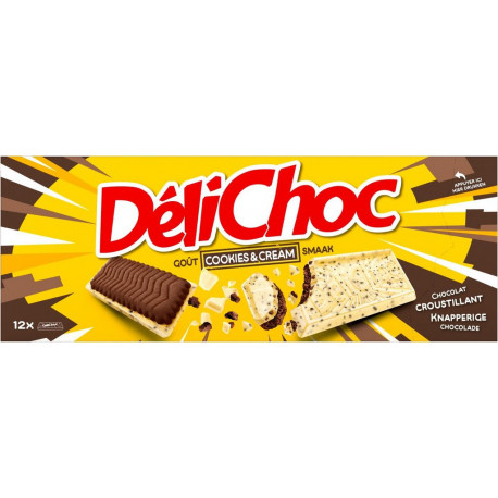 DELICHOC DELICHOC DELICHOC Biscuit Cookie et Cream DELICHOC 150g