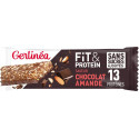 GERLINEA Barre protéinée chocolat amande la barre de 45g