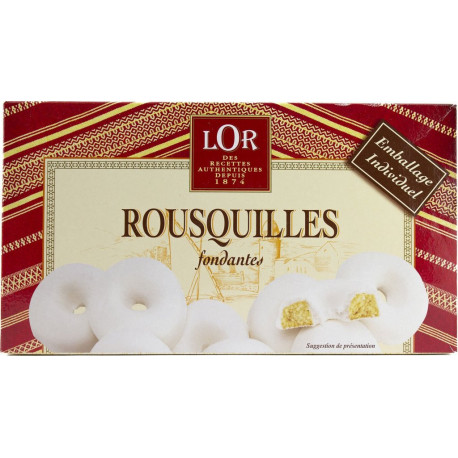 LOR LOR LOR Biscuits Rousquilles meringue LOR 400g