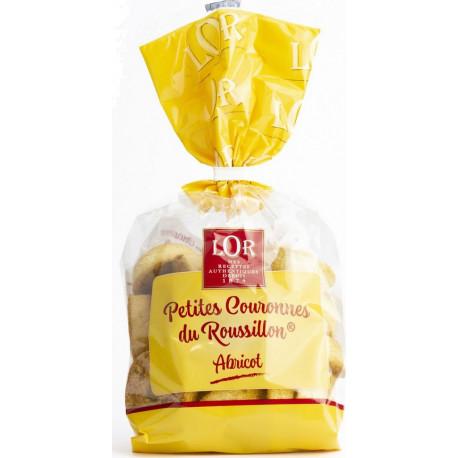 LOR LOR LOR Biscuits petites couronnes/abricot LOR 250g