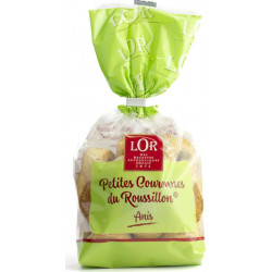 LOR LOR LOR Biscuits petites couronnes/anis LOR 250g