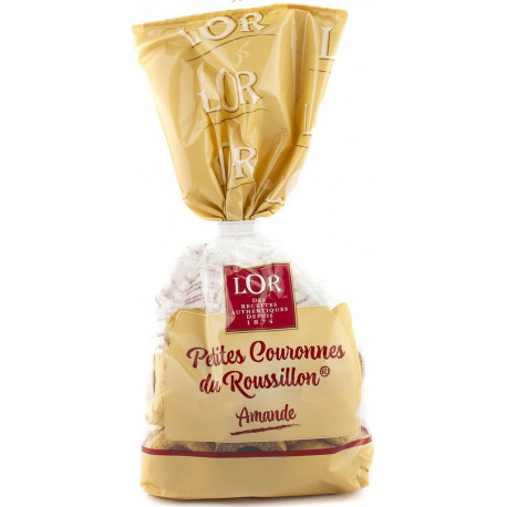 LOR LOR LOR Biscuits couronnes Roussillon amandes LOR 250g