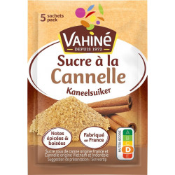 VAHINE VAHINE VAHINE Sucre à la Cannelle VAHINE 7,5g