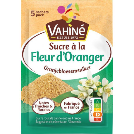 VAHINE VAHINE VAHINE Sucre à la Fleur d'Orange VAHINE 7,5g