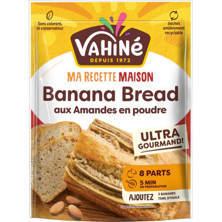 VAHINE VAHINE VAHINE Préparation Banana Bread VAHINE 300g
