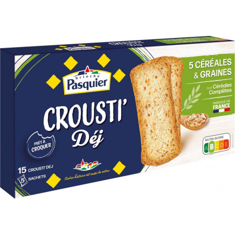 PASQUIER Crousti déj céréales et graines 150g
