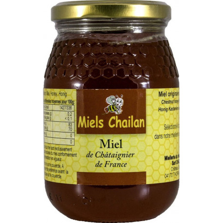MIEL CHAILAN MIEL CHAILAN MIEL CHAILAN CHAILAN CHAILAN Miel De Châtaignier Liquide MIEL CHAILAN 500g