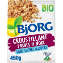 BJORG Croustillant fruits et noix bio 450g
