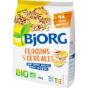 BJORG Flocons 5 céréales bio 450g