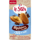 LE STER Madeleines Coquilles Pépites de Chocolat - 30% de Sucre 12 madeleines 300g