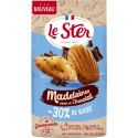 LE STER Madeleines Coquilles Pépites de Chocolat - 30% de Sucre 12 madeleines 300g