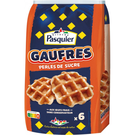 PASQUIER Gaufres aux perles de sucres 240g