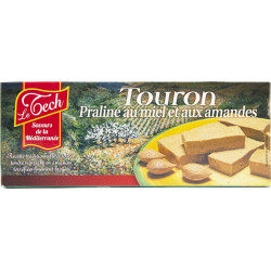 LE TECH LE TECH LE TECH TECH TECH Touron Praliné Miel Amandes LE TECH 200g