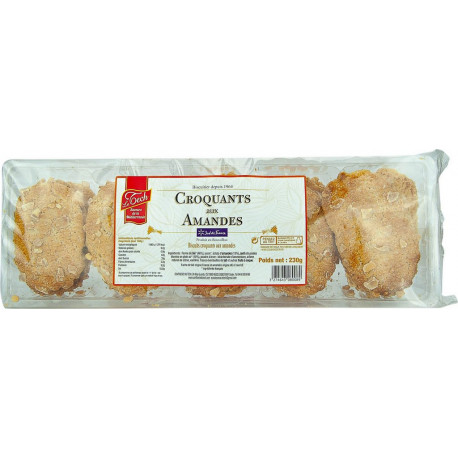 LE TECH LE TECH LE TECH TECH TECH Biscuits croquants aux amandes LE TECH 230g