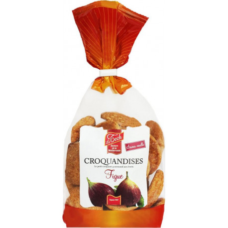LE TECH LE TECH LE TECH TECH TECH Biscuits croquants aux figues saveur vanille LE TECH 230g