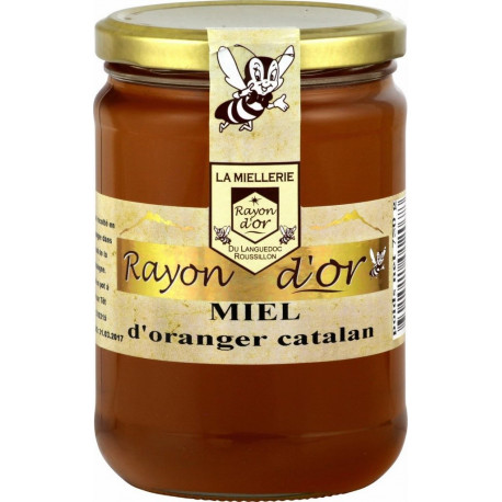 RAYON D OR RAYON D RAYON D OR D OR OR OR OR Miel D'Oranger Catalan RAYON D OR 750g