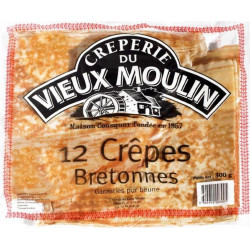 CREPERIE DU VIEUX MOULIN Crêpes bretonnes 12 300g