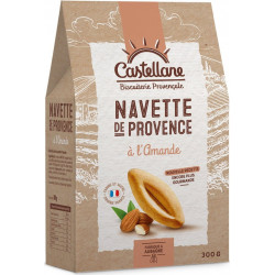 BISCUITERIE CASTELLANE Biscuits navette à l'amande 300g