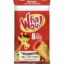 WHAOU WHAOU WHAOU Crépes Fraise WHAOU! 8 crépes