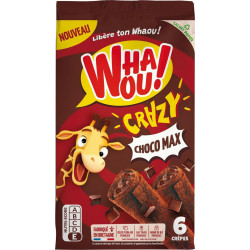 WHAOU WHAOU WHAOU Crêpes Crazy Choco Max WHAOU! 6 crêpes 180g