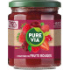 PURE VIA Confiture de fruits rouges réduit en sucres 300g