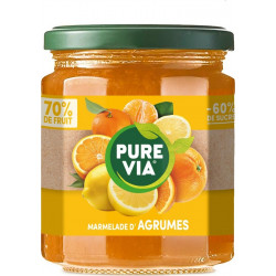 PURE VIA Marmelade d'agrumes 300g