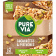 PURE VIA Barres cacahuètes et pistaches les 3 barres de 35g