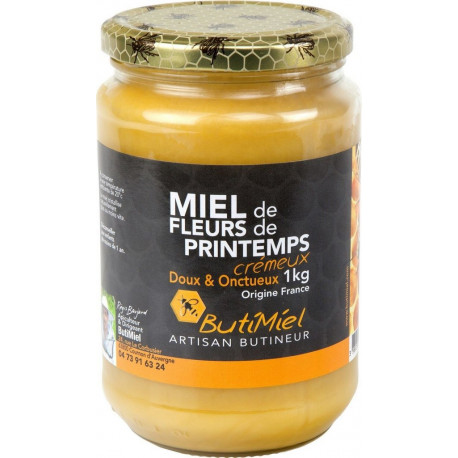 BUTIMIEL BUTIMIEL BUTIMIEL Miel De Fleurs De Printemps BUTIMIEL 1Kg
