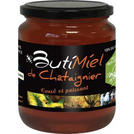 BUTIMIEL BUTIMIEL BUTIMIEL Miel Châtaignier BUTIMIEL 250g