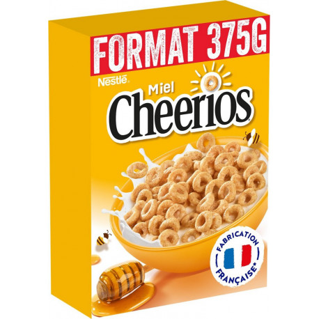 Nestlé Céréales Cheerios Miel 375g