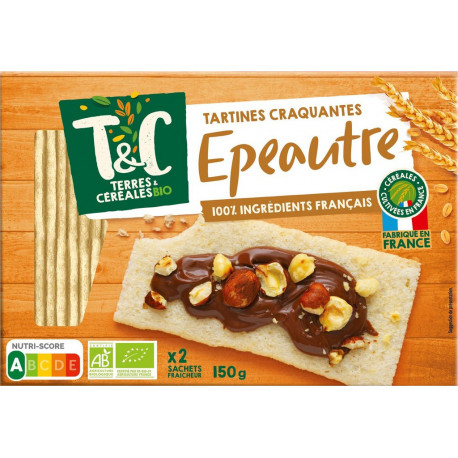 CERECO CERECO CERECO Tartines craquantes épeautre CERECO 150g
