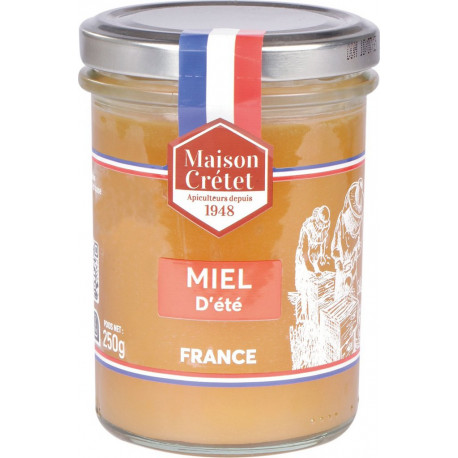 MAISON CRETET MAISON CRETET MAISON CRETET CRETET CRETET Miel de France Eté MAISON CRETET 250g